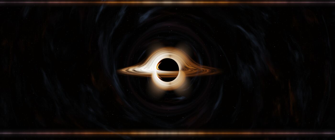 Still from the app, preset Gargantua.